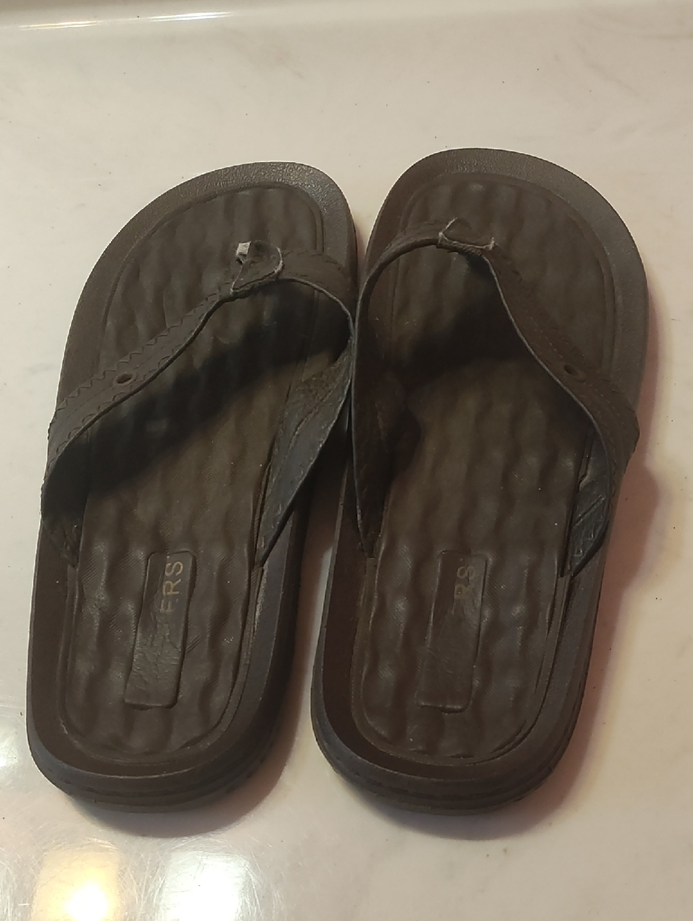 Dockers Dark Brown Men's Thong Sandals
